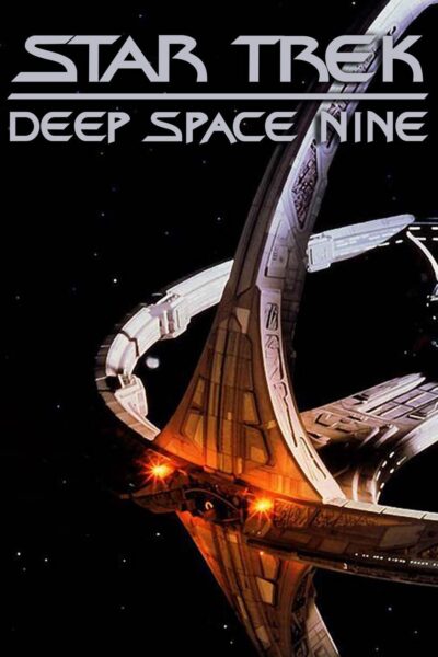 A picture of the deep space nine logo.